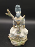 Figura de porcelana Casades | Mujer con Flores - Cositas Antiguas – La Guadaña, Anticuarios Online en Jerez , vender antigüedades, muebles antiguos