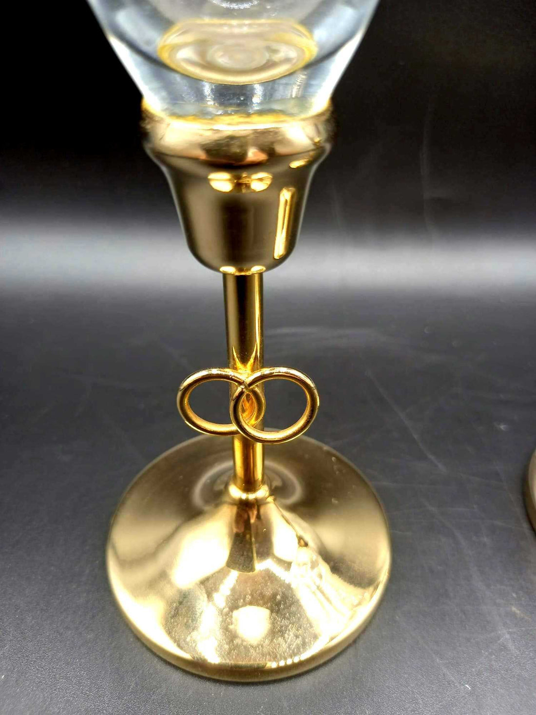 Copas de Champán de Cristal Tallado con Oro de 24K - Cositas Antiguas – La Guadaña, Anticuarios Online en Jerez , vender antigüedades, muebles antiguos