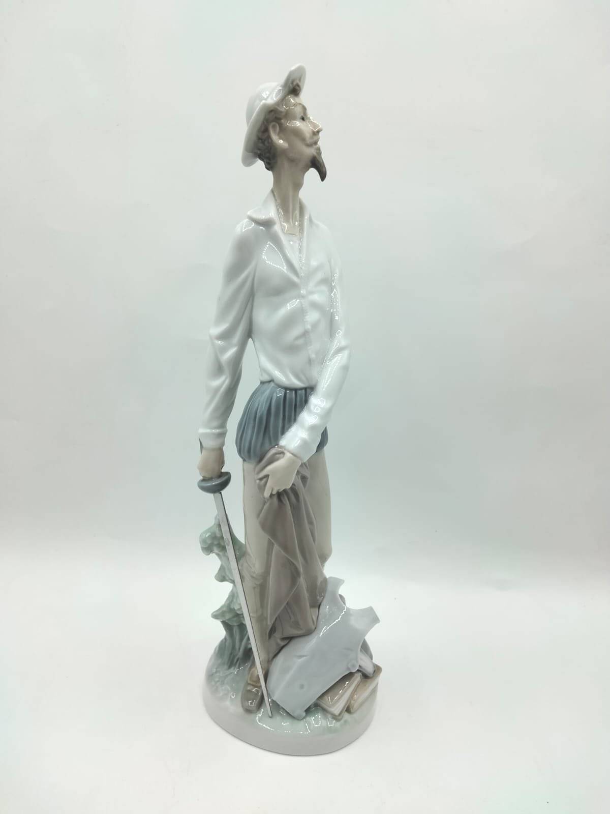 Figura Don Quijote de la Mancha Lladró | 1973 Salvador Furió - Cositas Antiguas – La Guadaña, Anticuarios Online en Jerez