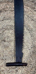 Antigua sierra de corte de árboles y madera, pieza rústica - Cositas Antiguas – La Guadaña, Anticuarios Online en Jerez , vender antigüedades, muebles antiguos