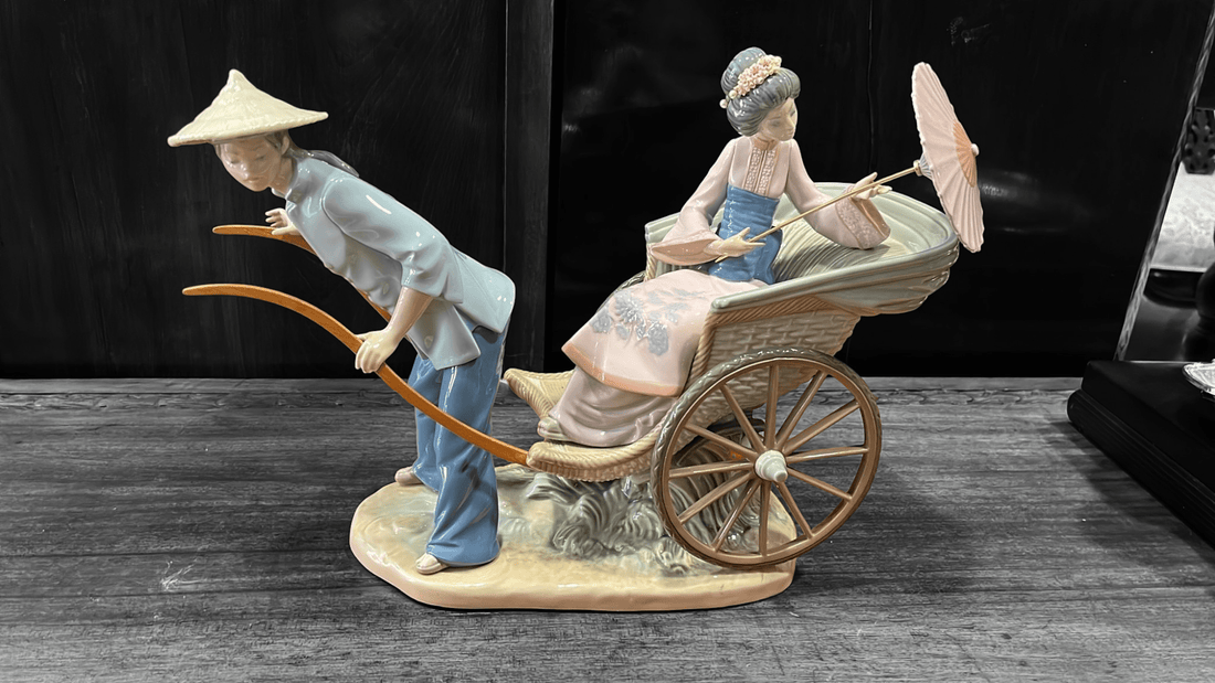 Lladró Paseo en China. - Cositas Antiguas – La Guadaña, Anticuarios Online en Jerez , vender antigüedades, muebles antiguos