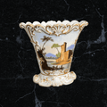 Jarrón Antiguo Viexus Paris Pintado a Mano - Cositas Antiguas – La Guadaña, Anticuarios Online en Jerez , vender antigüedades, muebles antiguos