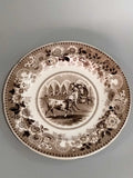 Platos de porcelana francesa antigua, calidad premium - Cositas Antiguas – La Guadaña, Anticuarios Online en Jerez , vender antigüedades, muebles antiguos