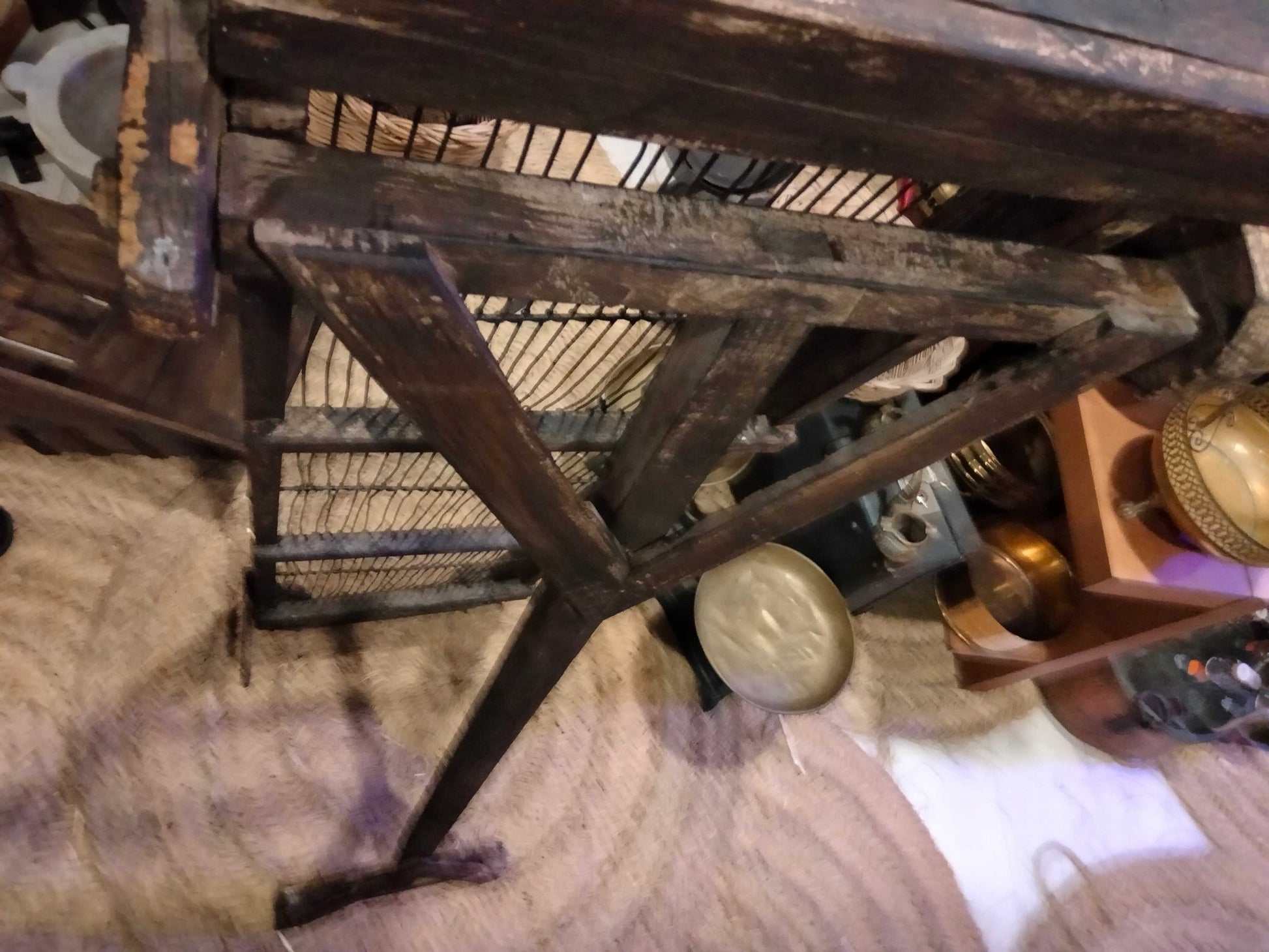 Zaranda-Criba para Separar Aceitunas de Impurezas - Cositas Antiguas – La Guadaña, Anticuarios Online en Jerez , vender antigüedades, muebles antiguos
