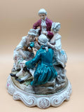Grupo escultórico de porcelana SAUTHIER | 1970 - Cositas Antiguas – La Guadaña, Anticuarios Online en Jerez , vender antigüedades, muebles antiguos