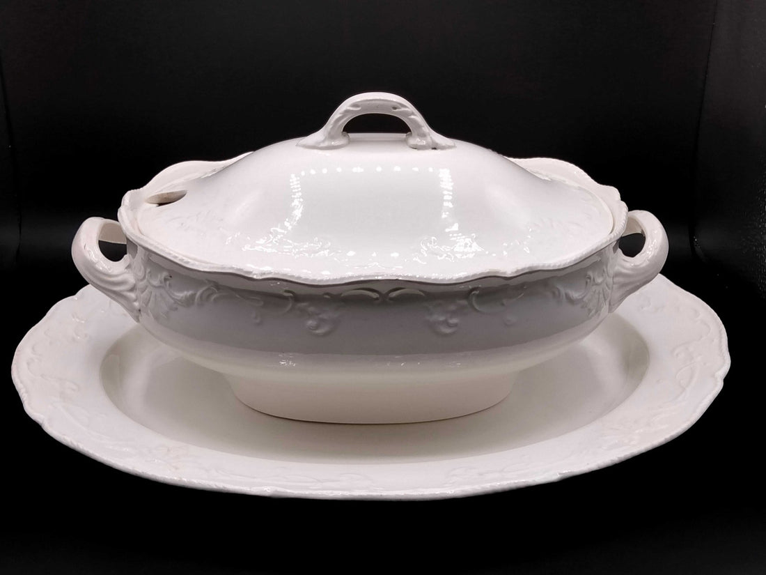 Sopera de Porcelana Inglesa WT Copeland – Alta Calidad - Cositas Antiguas – La Guadaña, Anticuarios Online en Jerez , vender antigüedades, muebles antiguos