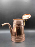 Cafetera de cobre con mango metálico, decorada - Cositas Antiguas – La Guadaña, Anticuarios Online en Jerez , vender antigüedades, muebles antiguos