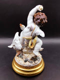 Figura de Ángel con Pato - Elegancia y Decoración Exclusiva - Cositas Antiguas – La Guadaña, Anticuarios Online en Jerez , vender antigüedades, muebles antiguos