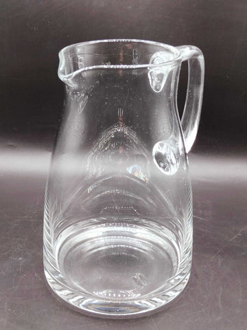 Jarra de Cristal Transparente Elegante – Antigüedad - Cositas Antiguas – La Guadaña, Anticuarios Online en Jerez , vender antigüedades, muebles antiguos