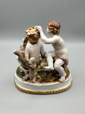 Figura de porcelana Hispania Manises | Niños jugando - Cositas Antiguas – La Guadaña, Anticuarios Online en Jerez , vender antigüedades, muebles antiguos