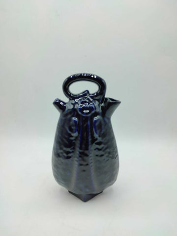 otijo artesanal de cerámica azul, diseño elegante, calidad excepcional - Cositas Antiguas – La Guadaña, Anticuarios Online en Jerez , vender antigüedades, muebles antiguos