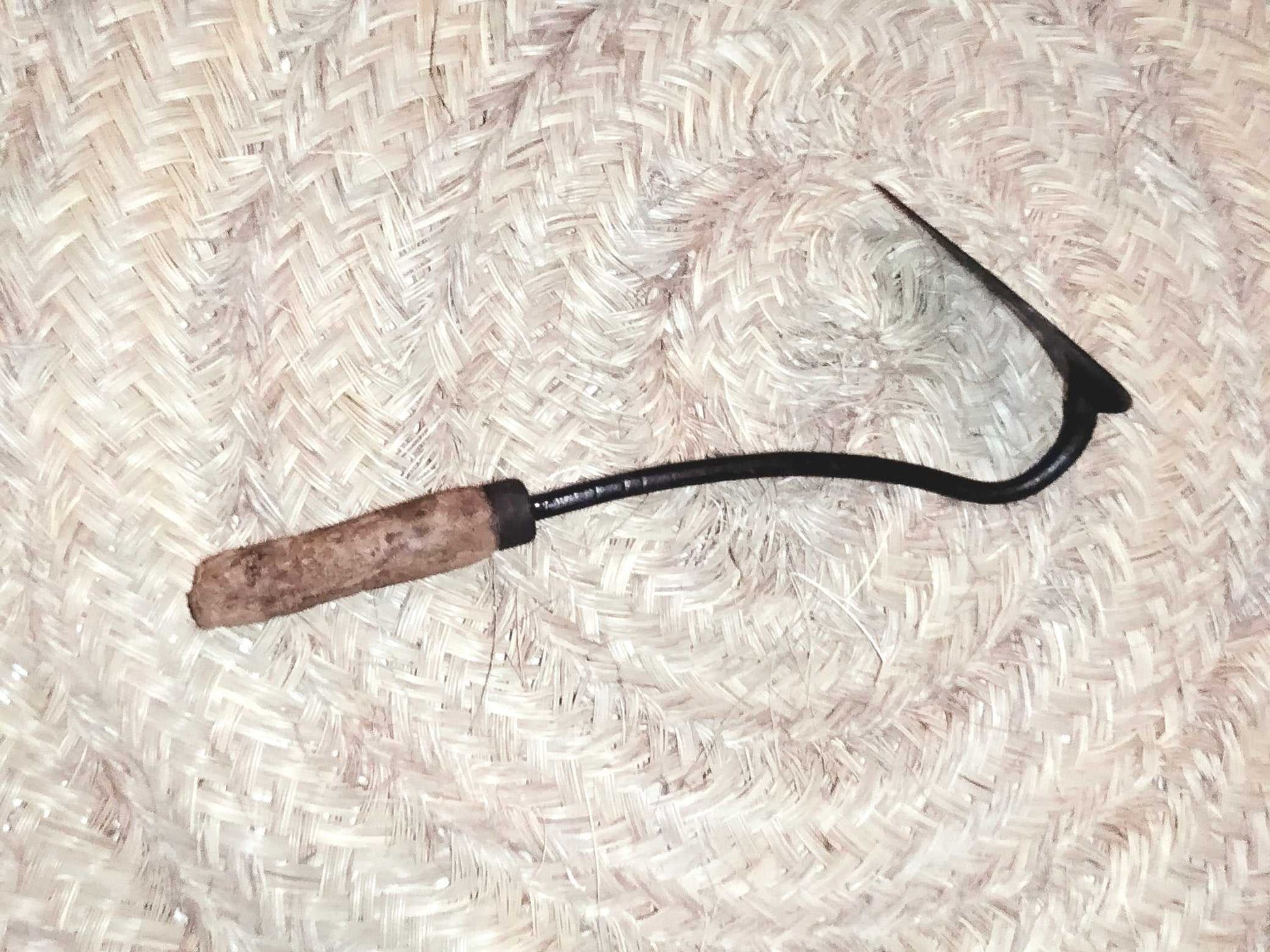 Amocafre con Mango de Madera - Herramienta de Jardín Única - Cositas Antiguas – La Guadaña, Anticuarios Online en Jerez , vender antigüedades, muebles antiguos