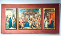 Tríptico de Madera Virgen María | Arte Sacro - Cositas Antiguas – La Guadaña, Anticuarios Online en Jerez , vender antigüedades, muebles antiguos