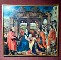 Tríptico de Madera Virgen María | Arte Sacro - Cositas Antiguas – La Guadaña, Anticuarios Online en Jerez , vender antigüedades, muebles antiguos