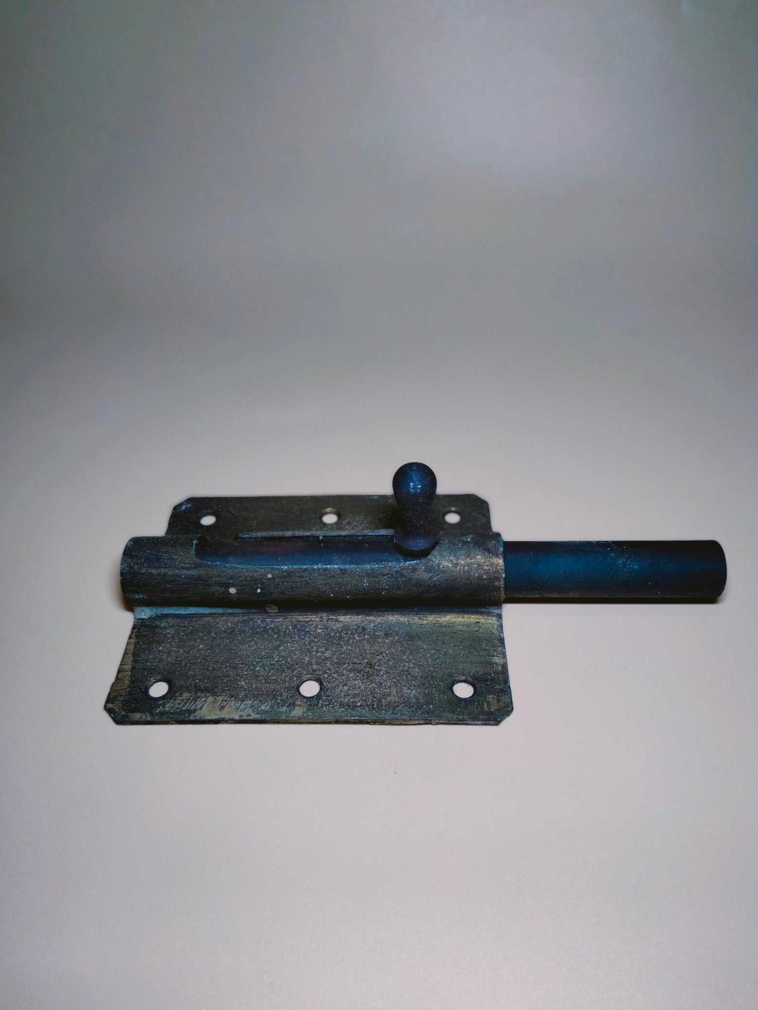 Gran Pestillo de Puerta - Forja Antigua y Calidad - Cositas Antiguas – La Guadaña, Anticuarios Online en Jerez , vender antigüedades, muebles antiguos