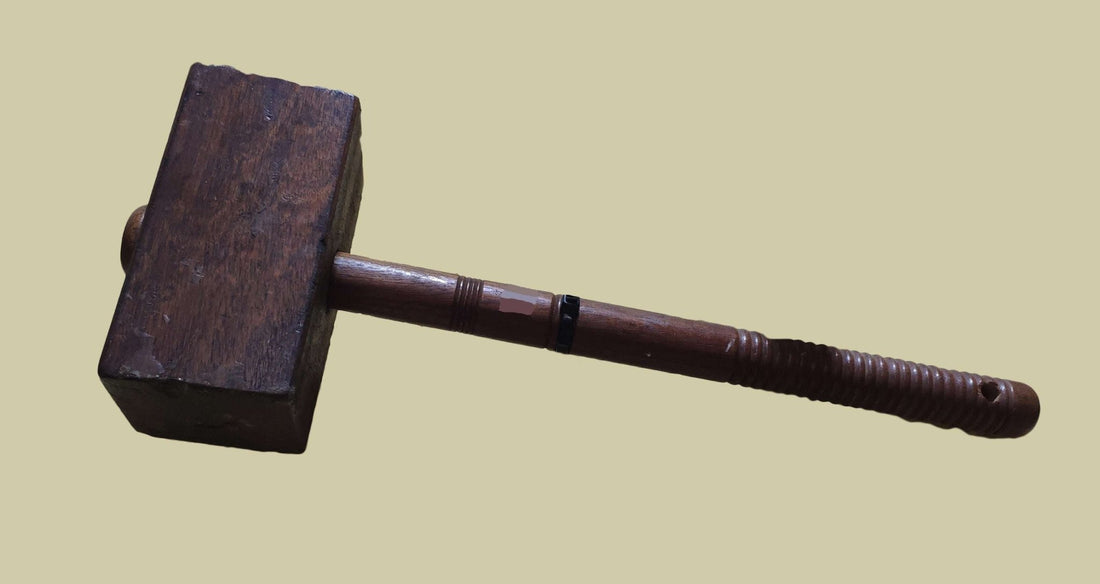 Mazo de madera para carpintería y ebanistería de calidad - Cositas Antiguas – La Guadaña, Anticuarios Online en Jerez , vender antigüedades, muebles antiguos