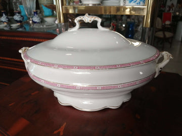 Fuente de porcelana con tapa | Diseño y calidad únicos - Cositas Antiguas – La Guadaña, Anticuarios Online en Jerez , vender antigüedades, muebles antiguos