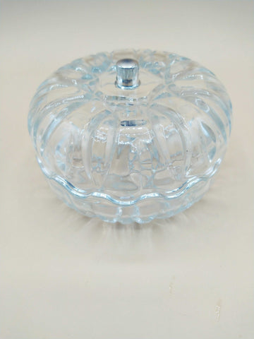 Caja-joyero de cristal con tirador de plata | Elegancia y calidad - Cositas Antiguas – La Guadaña, Anticuarios Online en Jerez , vender antigüedades, muebles antiguos