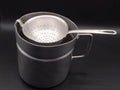 Colador de aluminio – Herramienta de cocina vintage - Cositas Antiguas – La Guadaña, Anticuarios Online en Jerez , vender antigüedades, muebles antiguos