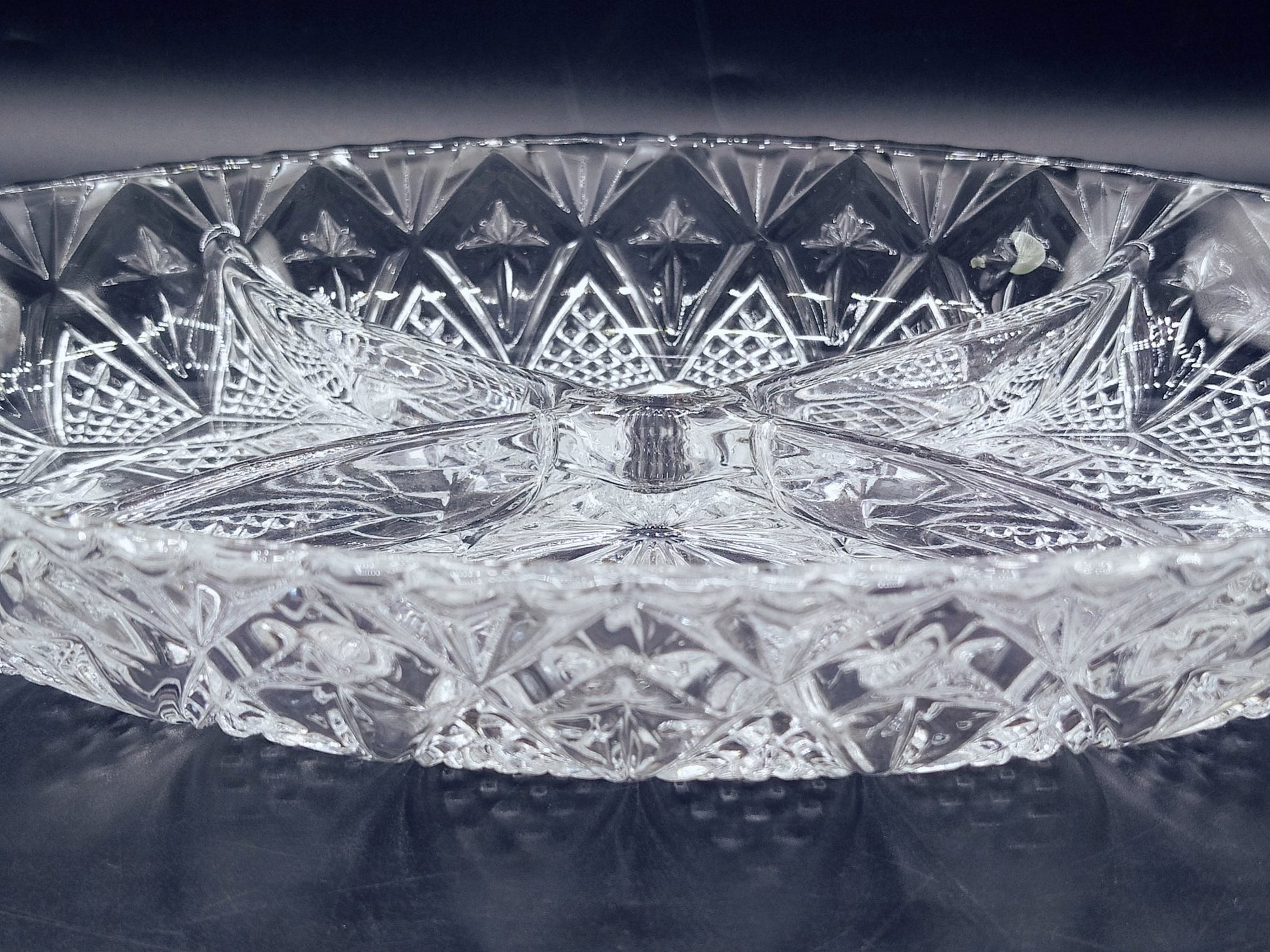 Entremesera de cristal de alta calidad - Cositas Antiguas – La Guadaña, Anticuarios Online en Jerez , vender antigüedades, muebles antiguos