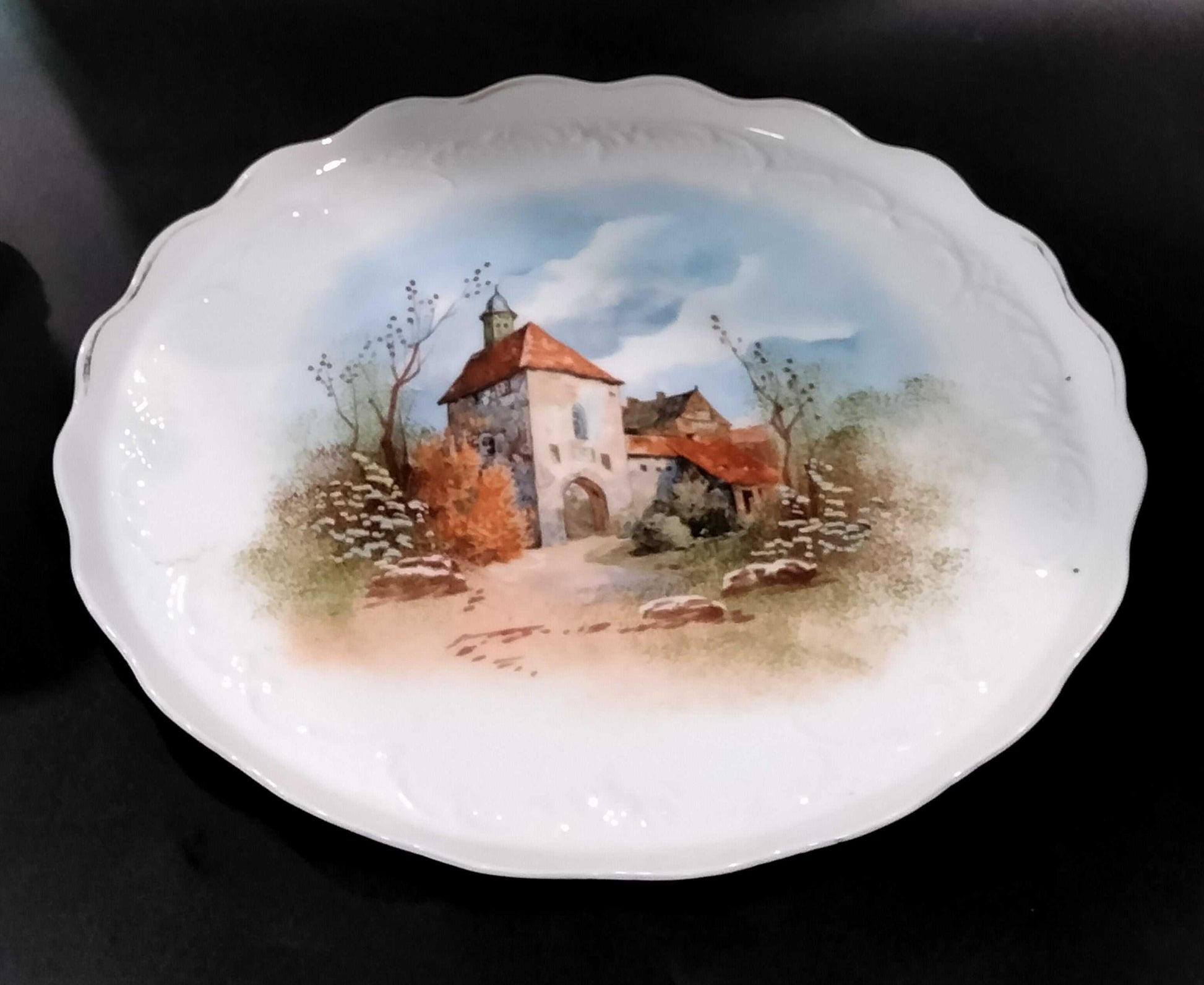 Juego de Café Tu y Yo de Porcelana Limoges, 1915-1934 - Cositas Antiguas – La Guadaña, Anticuarios Online en Jerez , vender antigüedades, muebles antiguos
