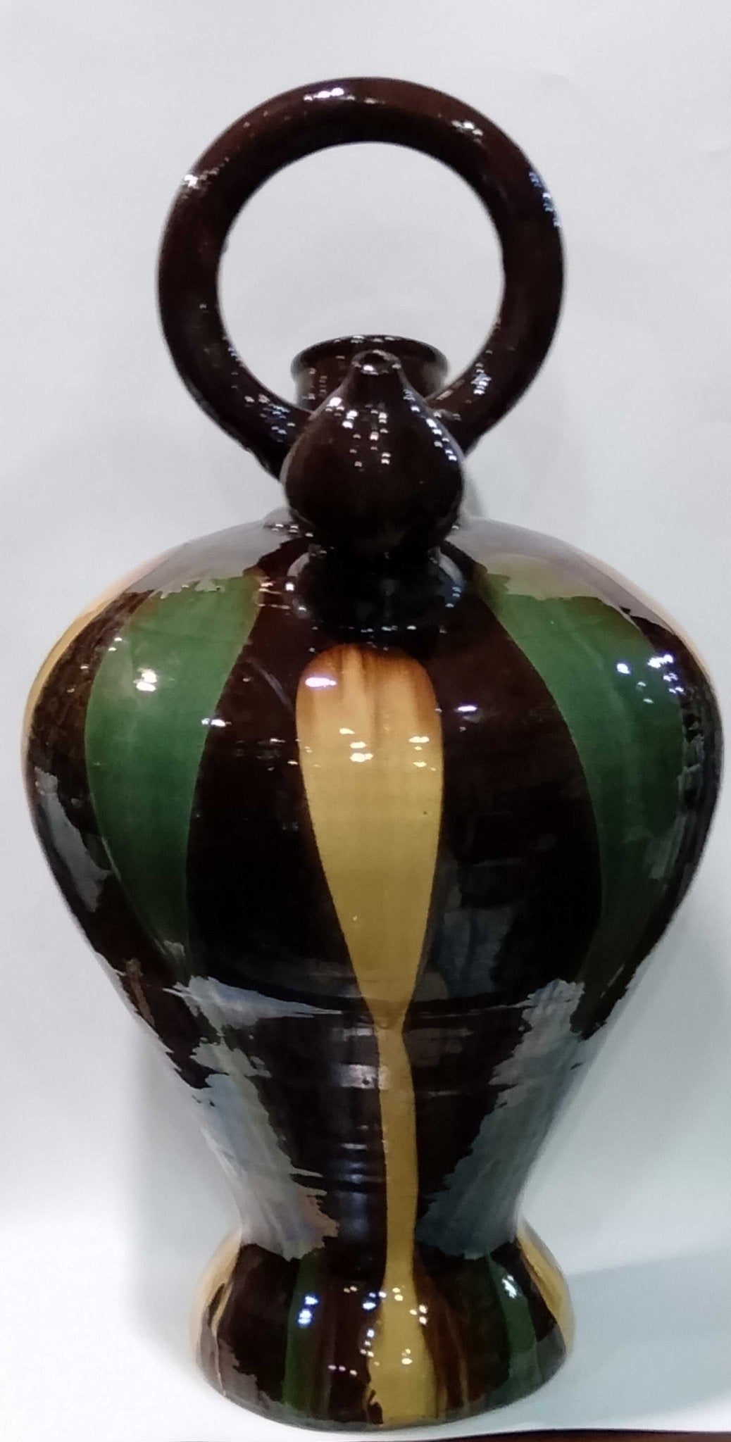 Gran Botijo Decorativo de Tamaño Grande - Toque Único - Cositas Antiguas – La Guadaña, Anticuarios Online en Jerez , vender antigüedades, muebles antiguos