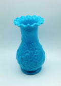 Jarron de opalina azul, alta calidad y estilo vintage - Cositas Antiguas – La Guadaña, Anticuarios Online en Jerez , vender antigüedades, muebles antiguos