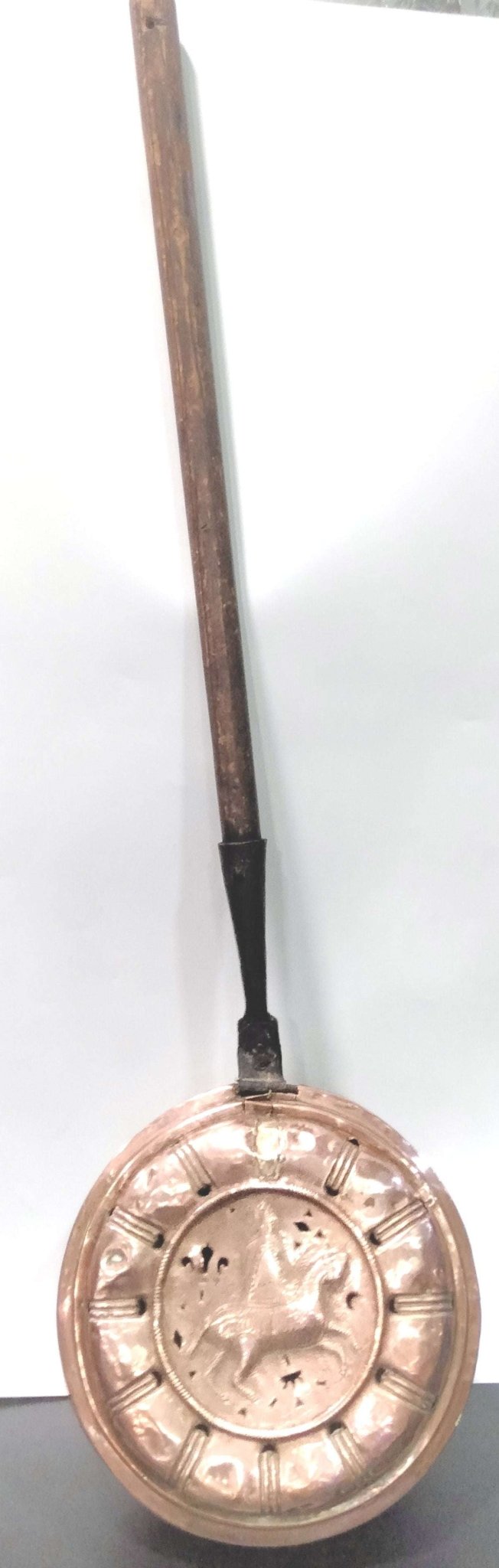 Calienta camas de cobre repujado antiguo - Artículo - Cositas Antiguas – La Guadaña, Anticuarios Online en Jerez , vender antigüedades, muebles antiguos