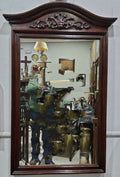 Espejo de consola en caoba: elegancia vintage para tu hogar - Cositas Antiguas – La Guadaña, Anticuarios Online en Jerez , vender antigüedades, muebles antiguos