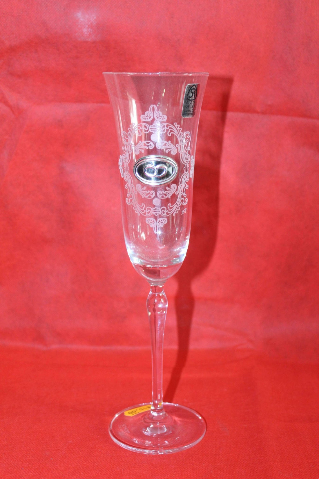 Copa de cristal grabada - excelente calidad - Cositas Antiguas – La Guadaña, Anticuarios Online en Jerez , vender antigüedades, muebles antiguos