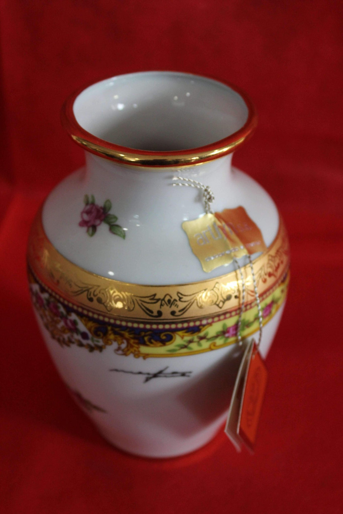 Jarron de porcelana pintado a mano, excelente calidad - Cositas Antiguas – La Guadaña, Anticuarios Online en Jerez , vender antigüedades, muebles antiguos