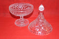 Bombonera de cristal tallado, elegancia clásica - Cositas Antiguas – La Guadaña, Anticuarios Online en Jerez , vender antigüedades, muebles antiguos