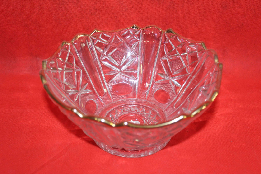 Centro de mesa de cristal elegante de alta calidad - Cositas Antiguas – La Guadaña, Anticuarios Online en Jerez , vender antigüedades, muebles antiguos