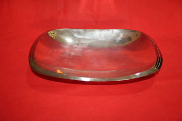 Bandeja con patas de metal plateado de alta calidad - Cositas Antiguas – La Guadaña, Anticuarios Online en Jerez , vender antigüedades, muebles antiguos