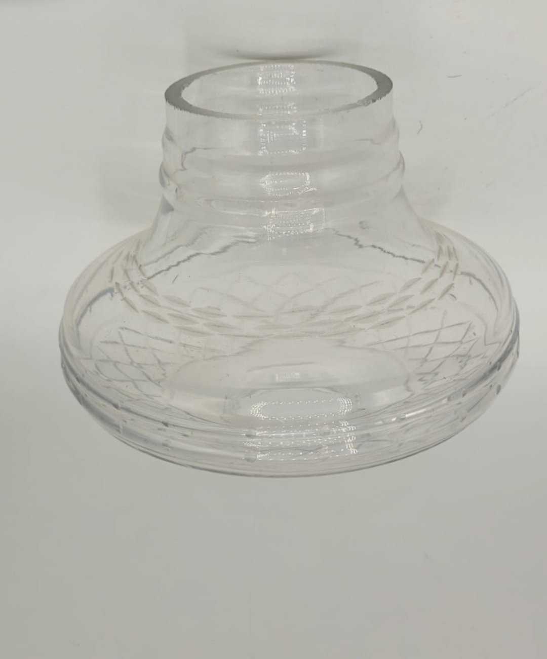 Tulipa de cristal antigua elegante y decorativa - Cositas Antiguas – La Guadaña, Anticuarios Online en Jerez , vender antigüedades, muebles antiguos
